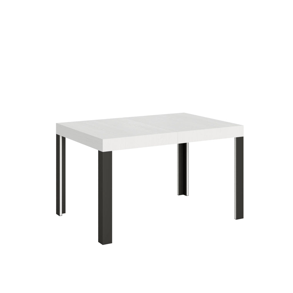 Tavolo Allungabile 140-224x80x77 cm Linea Bianco Frassino