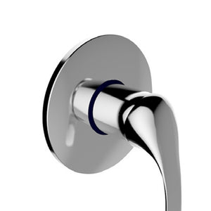 Miscelatore incasso doccia serie eva, finitura cromata