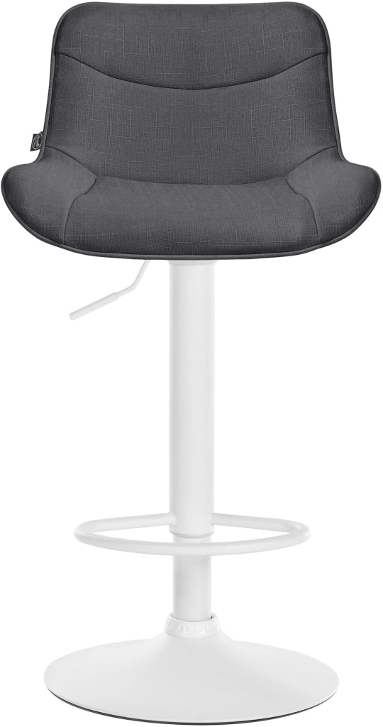 Barhocker Vonore Stoff weiЯ