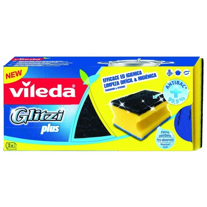 Vileda Spugna Glitzi Plus
