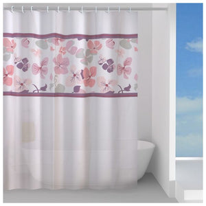 Gedy Tenda Doccia Pvc Vinile Peva G-Pour Pourri Pvc 200x120x0,1 Cm
