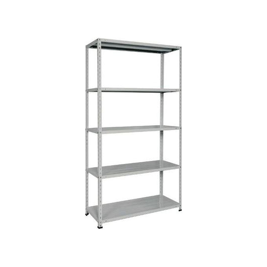 Bizzotto Scaffale Metallo 5 ripiani Portata Ripiano 70kg 100X40X188 Cm Grigio