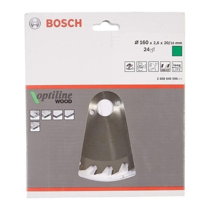 Bosch ?2608640596 lama circolare 16 cm 1 pz