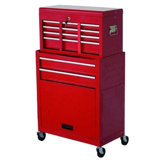 VUEMME Carrello portautensili Cassetta degli attrezzi Metallo Rosso