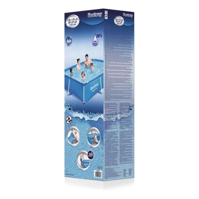 Bestway Steel Pro 56403 piscina fuori terra Piscina con bordi Piscina rettangolare 2300 L Blu