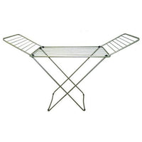 Stendibiancheria Cavalletto in acciaio inox-Misterkole 20M con laterali