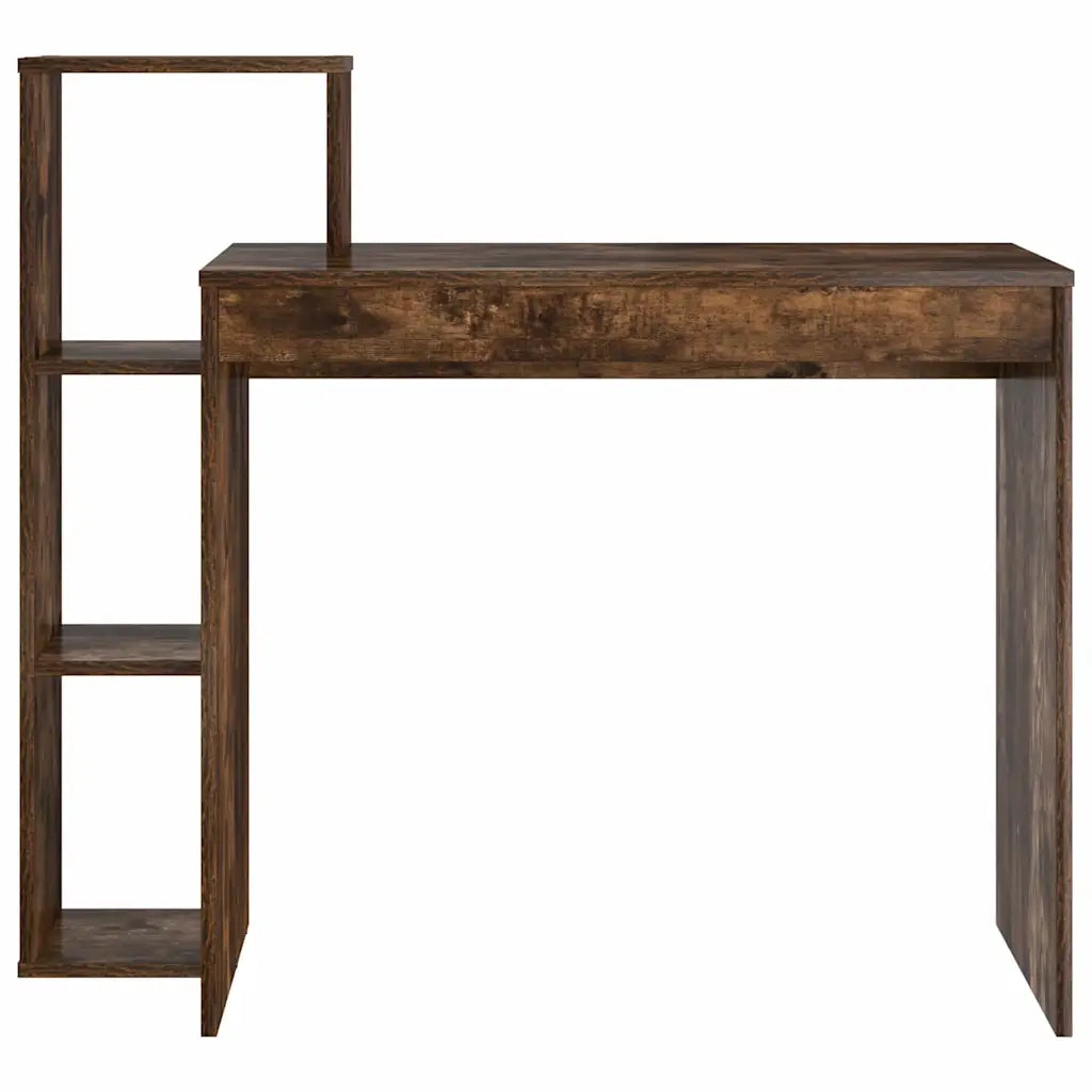 Scrivania Rovere fumé 100 x 40 x 90 cm Legno multistrato 869318