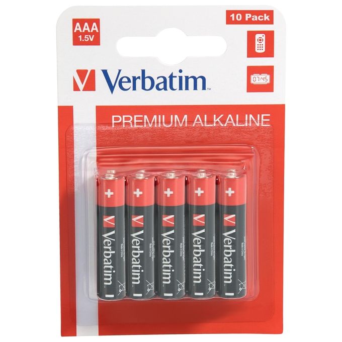 Verbatim Batterie alcaline AAA