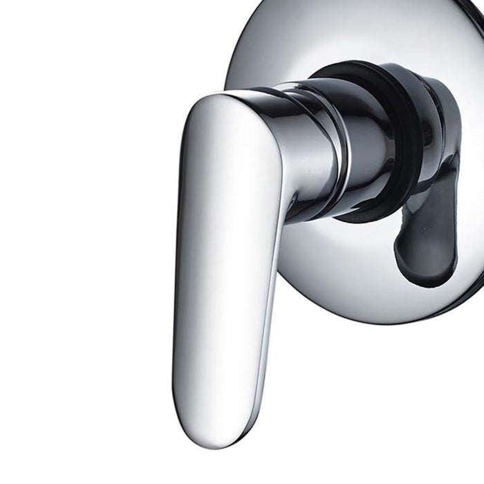 Rubinetto incasso doccia serie one, finitura cromata