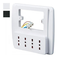 Rosi Multipresa a Parete 4 Prese 10 16A Bianco Smart