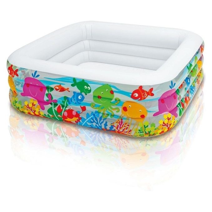 Intex 57471NP Piscina gonfiabile Piscina rettangolare Multicolore piscina fuori terra
