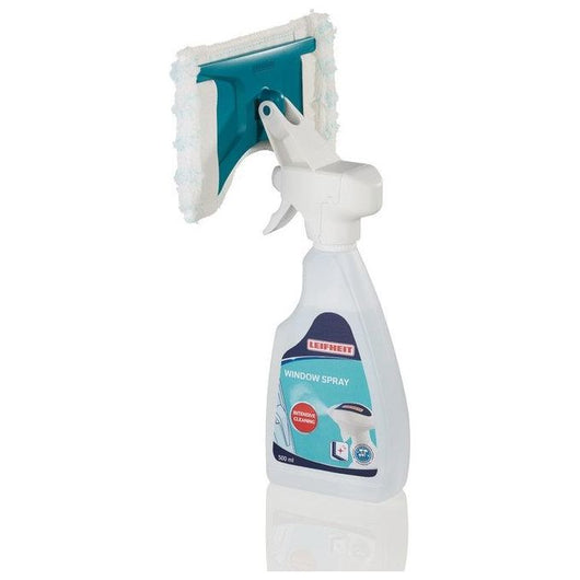 Leifheit Window Spray Cleaner strumento per la pulizia di finestre 20 cm Blu, Bianco
