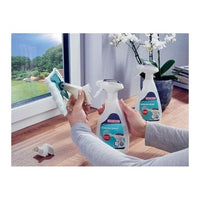 Leifheit Window Spray Cleaner strumento per la pulizia di finestre 20 cm Blu, Bianco