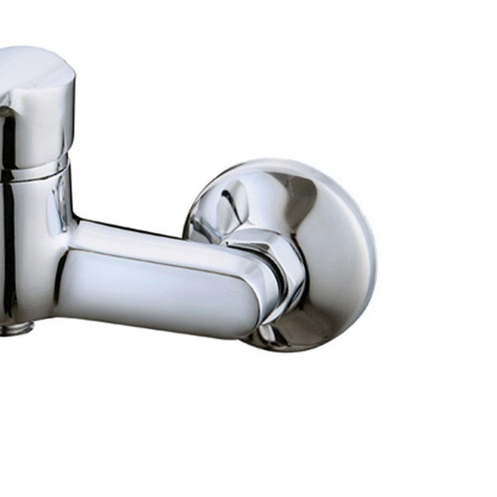 Miscelatore esterno doccia finitura cromata, serie esse1
