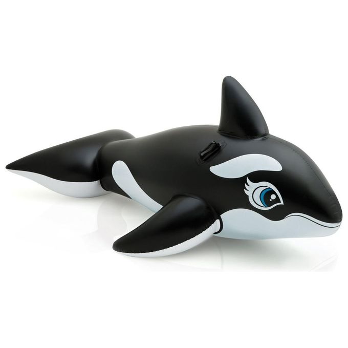 Intex 58561 galleggiante da piscina e da spiaggia Nero, Bianco Vinile Gonfiabile cavalcabile