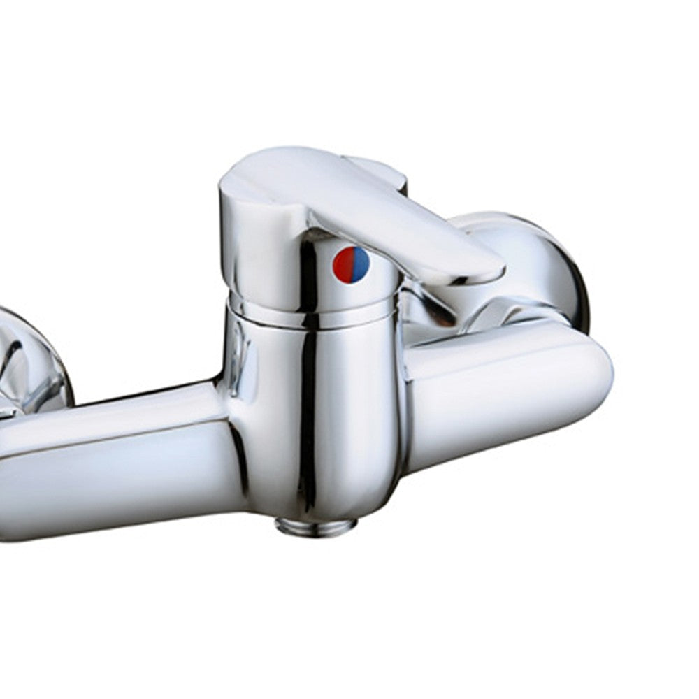 Miscelatore esterno doccia finitura cromata, serie esse1