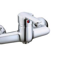 Miscelatore esterno doccia finitura cromata, serie esse1