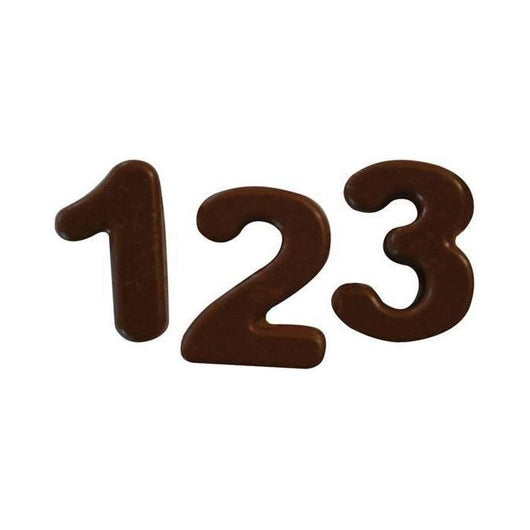 Silikomart Sf174 Choco 123 Stampo da forno alfabetico 1 pz