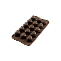 Silikomart Scg01 Monamour stampo per cioccolatini e caramelle Silicone Marrone