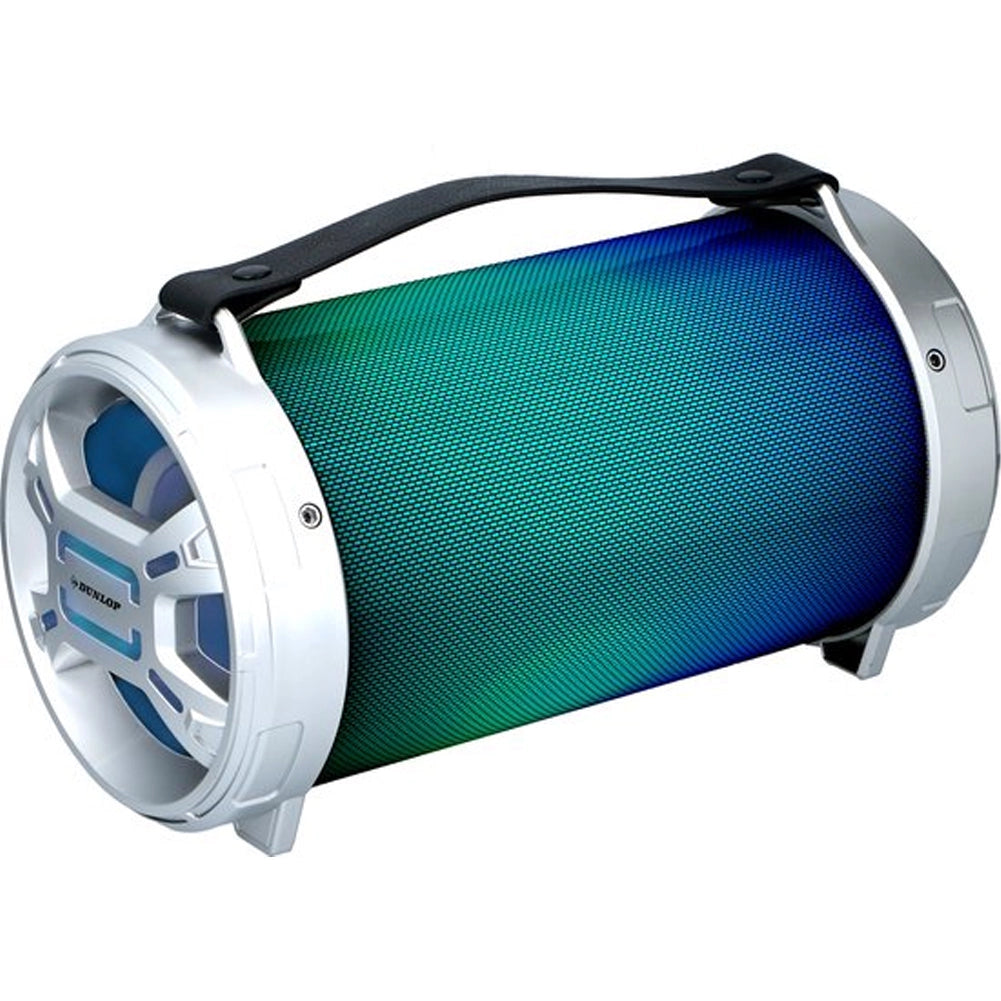 Altoparlante Bluetooth Wireless Portatile 20W Luce Led e Funzione Karaoke Dunlop