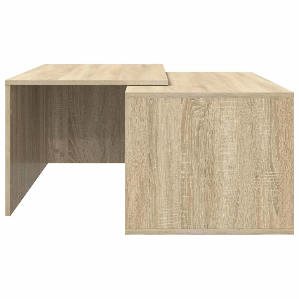 Set di Tavolini da Caffè 2 pcs Rovere Sonoma Legno multistrato 8000262