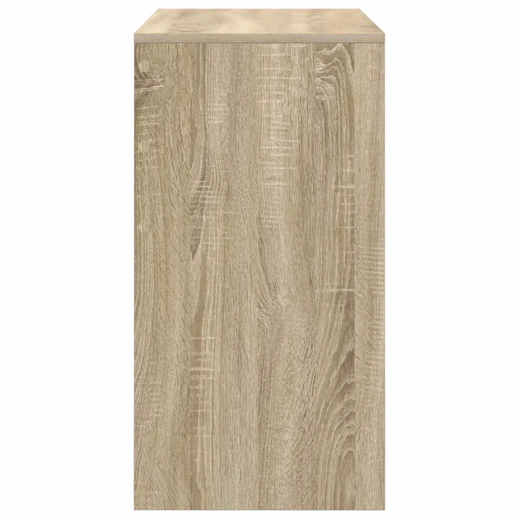 vidaXL Scrivania rovere sonoma 80 x 40 x 76 cm Legno multistrato