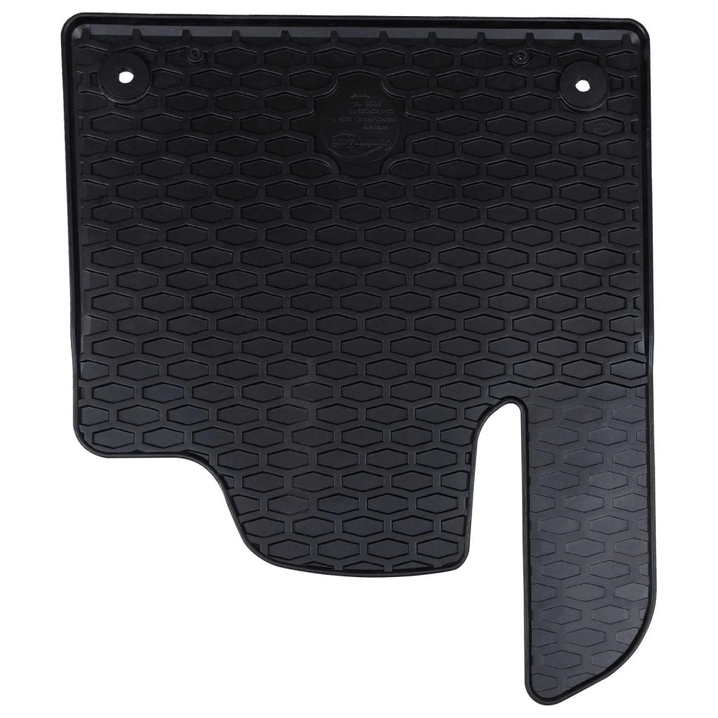 Tappetino per Auto 4 pz Nero Gomma CFW4092124