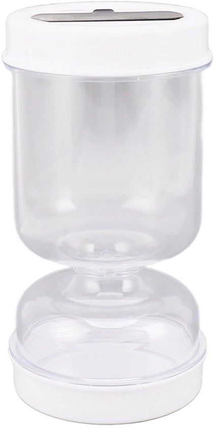 Contenitore per Insalata - Coperchio Chiusura Ermetica - Contenitore per Cibo - Conservazione Frutta e Verdura - Separazione Liquidi - Facile da Pulire