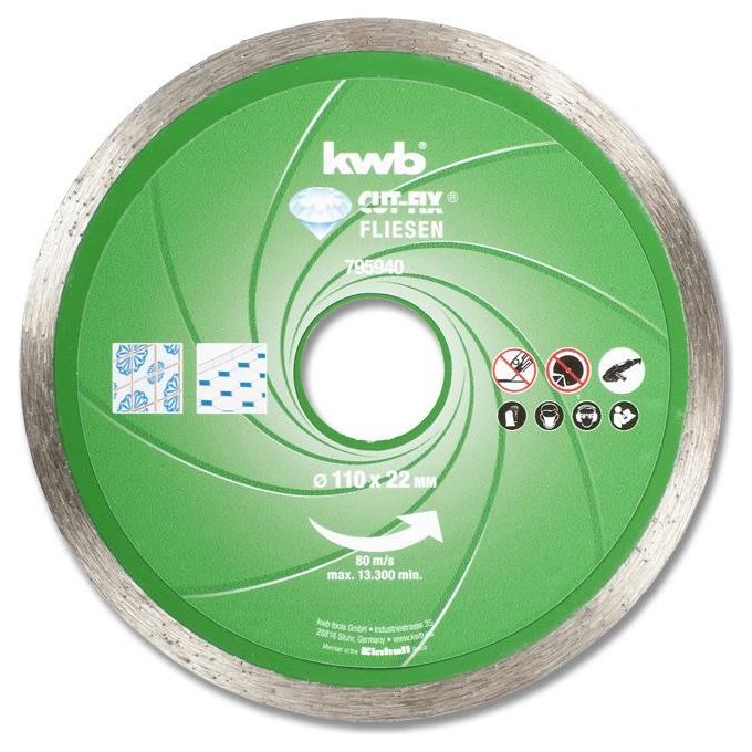 kwb 795940 lama circolare 11 cm 1 pz