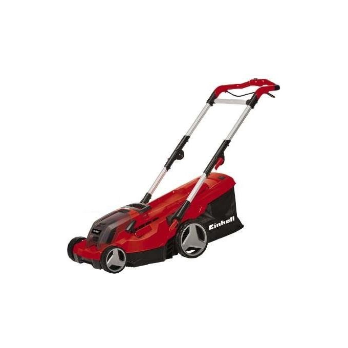 Einhell GE-CM 36/37 Li-Solo tagliaerba Tagliaerba a spinta Batteria Nero, Rosso