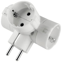 Poly Pool PP2350 adattatore per presa di corrente Tipo C (Europlug) Bianco