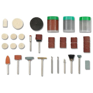 kwb 510900 fornitura per utensili rotanti per molatura/levigatura Metallo, Legno Set di accessori