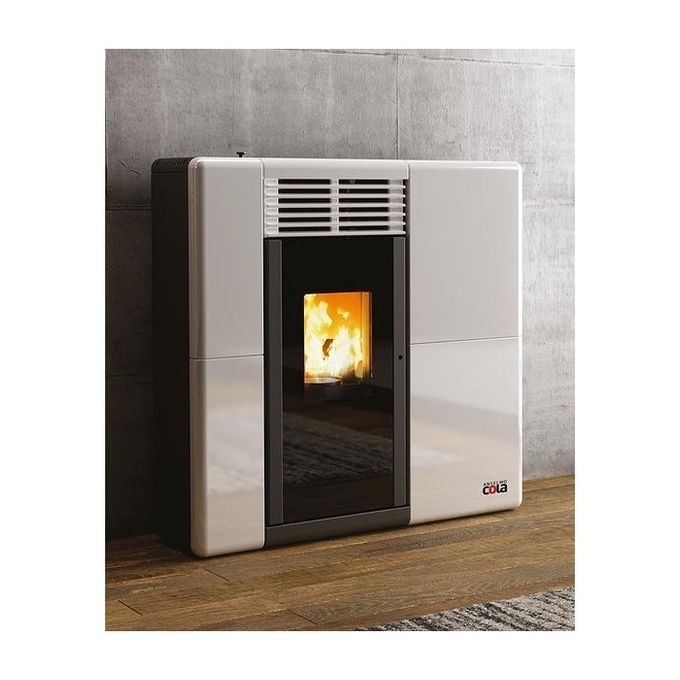 Cola Afrodite Canalizzabile stufa Libera installazione Pellet Bronzo