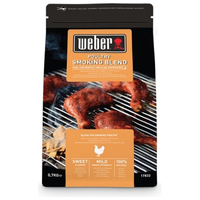 Weber 17833 legno da ardere 1 pz Cippato