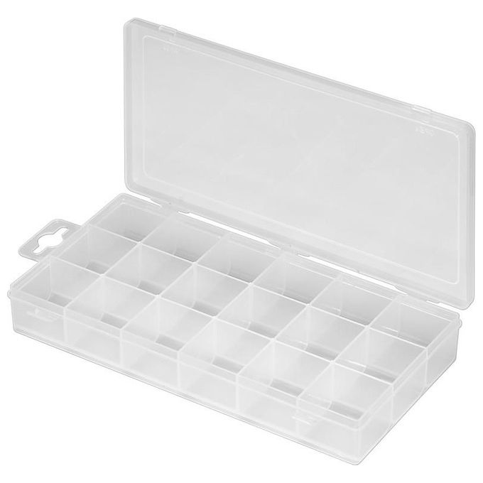 Goobay 90149 Cassetta degli attrezzi Scatola per minuteria Trasparente