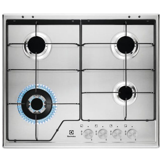 Electrolux KGS6434SX Acciaio inossidabile Da incasso 59 cm Gas 4 Fornello(i)