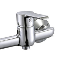 Miscelatore serie ariel monocomando esterno doccia, finitura cromata