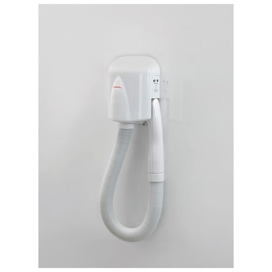 Gedy Asciugacapelli Bianco Resina 50,6x14,6x9,5 Cm