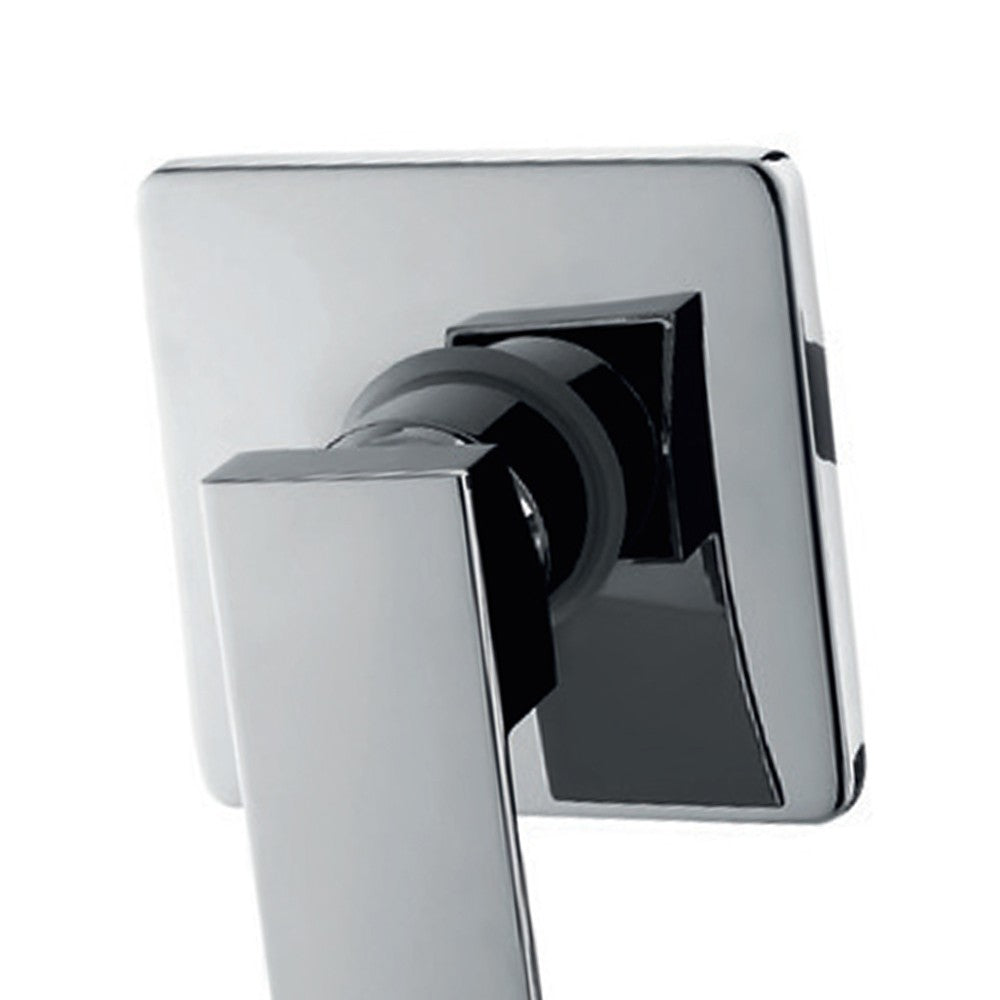 Rubinetto incasso doccia serie zoe, finitura cromata