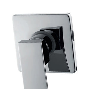 Rubinetto incasso doccia serie zoe, finitura cromata