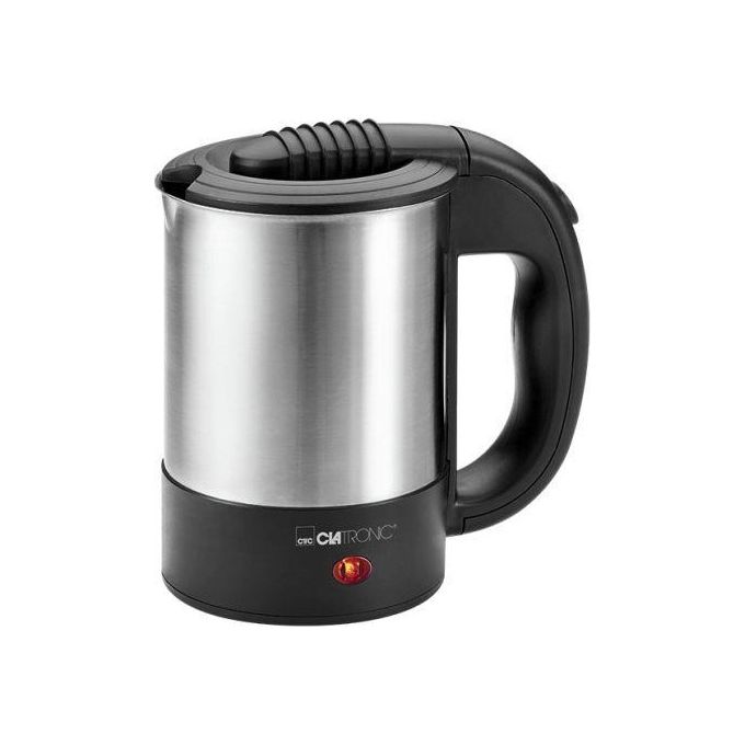 Clatronic WKR 3624 bollitore elettrico 0,5 L 1000 W Nero, Acciaio inox