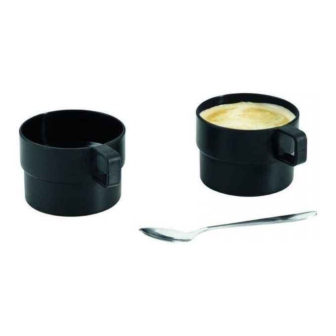 Clatronic WKR 3624 bollitore elettrico 0,5 L 1000 W Nero, Acciaio inox