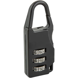 Topex 90u214 lucchetto a combina nazione per bagaglio 22 mm 3 dig