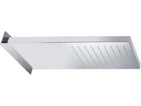 Soffione doccia a parete in acciaio inox lucidato a specchio