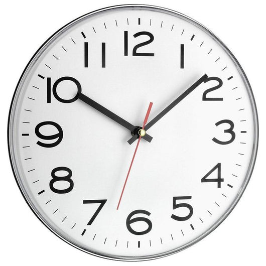 TFA-Dostmann 60.3017 orologio da parete e da tavolo Orologio al quarzo Cerchio Grigio, Bianco