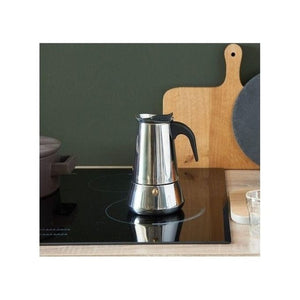 Leopold Vienna LV113003 caffettiera manuale Moka 0,4 L Argento