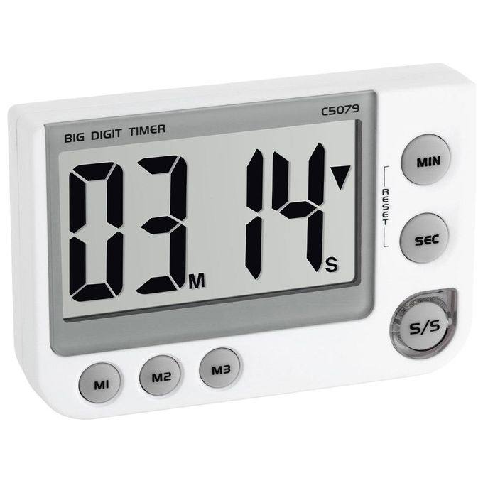 TFA-Dostmann 38.2024 timer da cucina Timer da cucina digitale Bianco