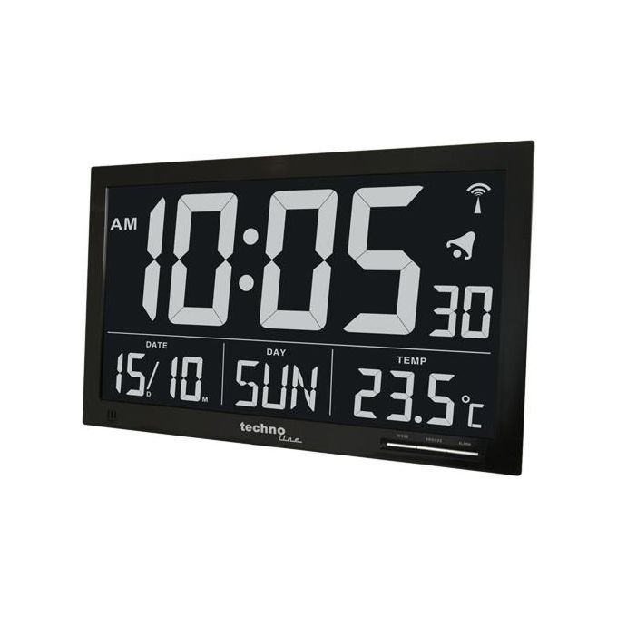 Technoline WS8007 Sveglia digitale Nero