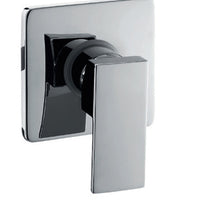 Rubinetto incasso doccia serie zoe, finitura cromata