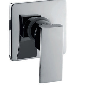 Rubinetto incasso doccia serie zoe, finitura cromata